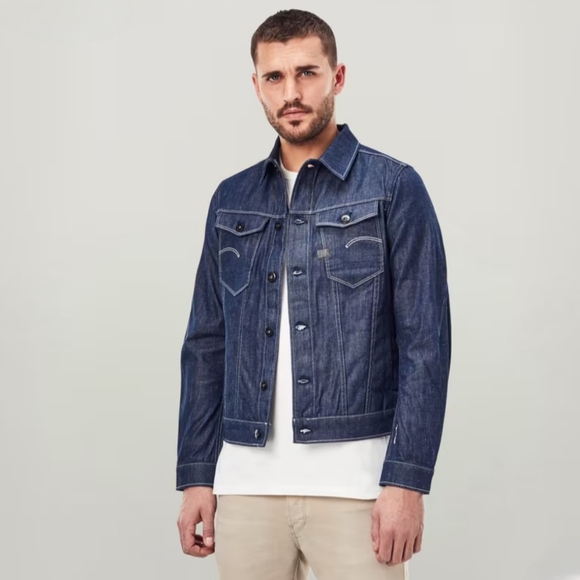 NWT G-Star Raw Arc 3D Denim Jacket - Picture 1 of 13